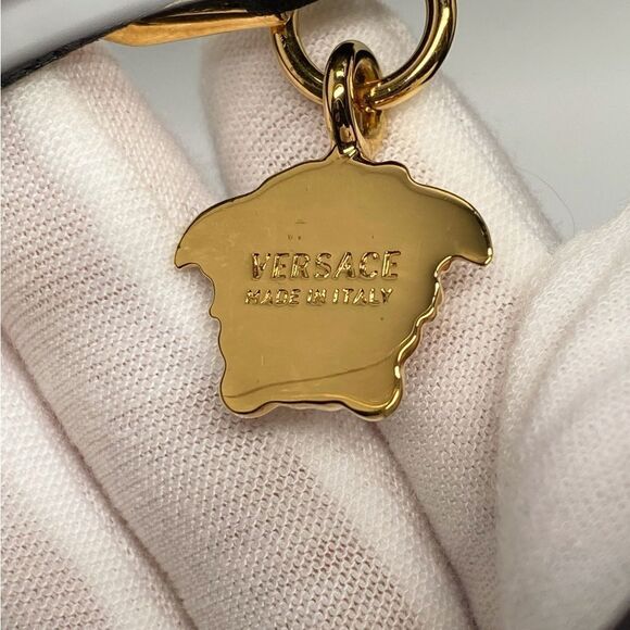 Versace Medusa Crystal Ankle-Strap Platform Sandals - Picture 10 of 15